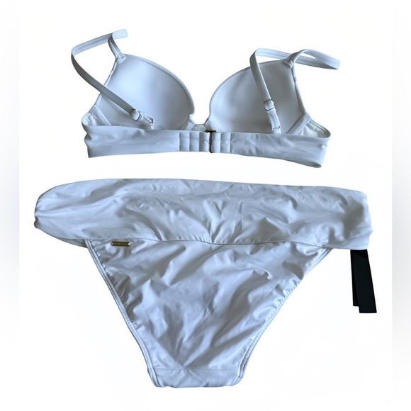 Victoria’s Secret Archives Push-Up White Bikini Set 32A Top / S Bottom NWT - Picture 2 of 10